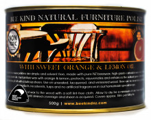 Bee Kind - Beeswax Furniture Polish & Preserver with Orange & Lemon 500g