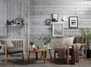 Feature Wood Walls: Vintage - Magnolia White