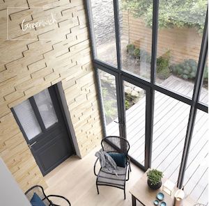 Feature Wood Walls: Brick - Greenwich