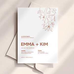 Kim - Wedding Invitation