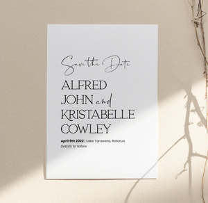 Kristabelle Wedding Invitations: Kristabelle - Save the Dates