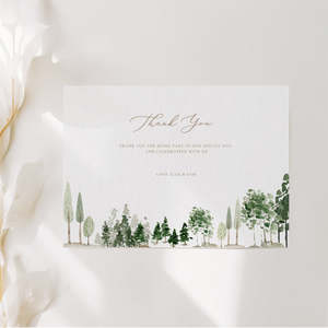 Elle Wedding Invitations: Elle - Thank You Cards