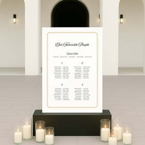 Estelle - Wedding Seating Chart