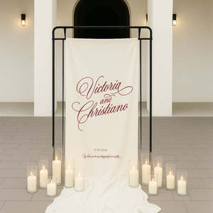 All: Victoria - Linen Welcome Sign