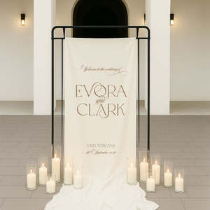 All: Evora - Linen Welcome Sign