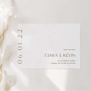 Clara Wedding Invitations: Clara - Save the Dates