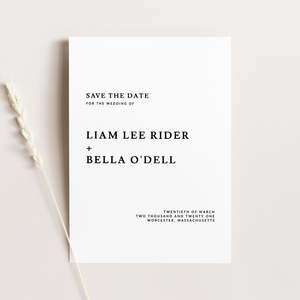 Bella Wedding Invitations: Bella - Save the Dates