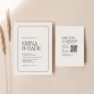 Erina - Wedding Invitation Set