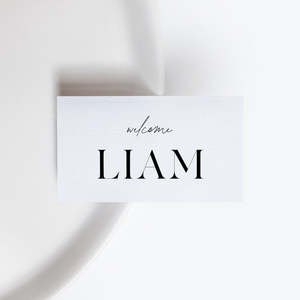 Bold Wedding Invitations Stationery: Aurelia - Place Cards