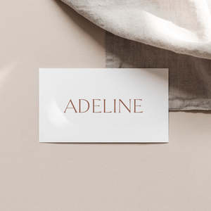 Classic Wedding Invitations Stationery: Arabella - Place Cards