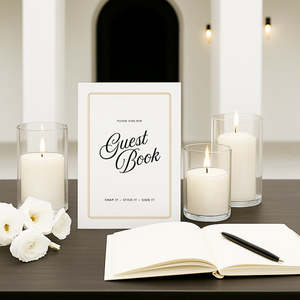 On The Day Wedding Stationery And Signage: Estelle - Wedding Guest Book Sign