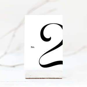 Erina - Table Number Set