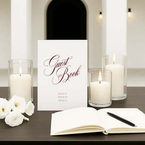 Victoria - Wedding Guest Book Sign