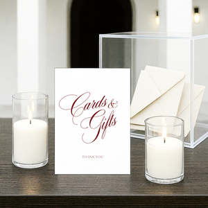 Timeless Wedding Invitations: Victoria - Wedding Cards & Gifts Sign