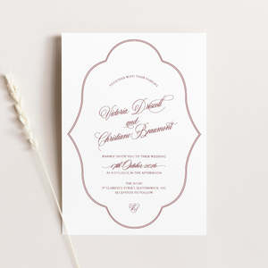 Timeless Wedding Invitations: Victoria - Wedding Invitation