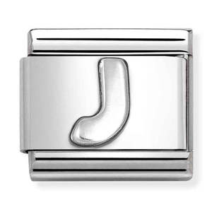 Mens Jewellery: Nomination Composable 330113/10 Letter J Silver