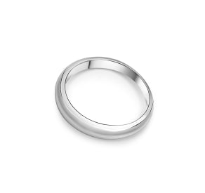 Rings Bands: Bijoux Solid Sterling Silver Band Ring