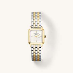 Womens Watches: Ladies Rosefield Boxelle Duo Tone Watch BWDSG-B03