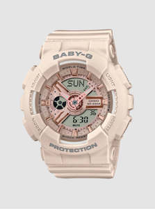 Womens Casio Beige Baby G BA110XCP-4A