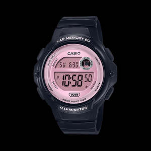 Casio Ladies Sport Pink Face Black