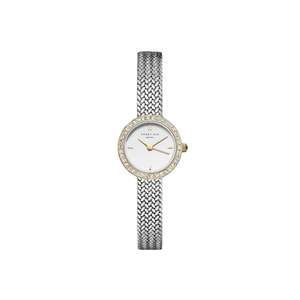 Rosefield: Ladies Two Tone Rosefield Mini Small Edit Crystal Dial Watch MWSMG-M06
