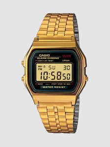 Casio 2024: Mens Gold Casio Digital Vintage Series A159WGEA-1D