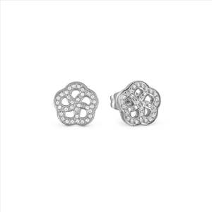 Nomination Soffio D'Amore Earrings 134002/059 Flower With Cz