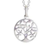20th Birthday Sale: Sterling Silver Tree Of Life Pendant