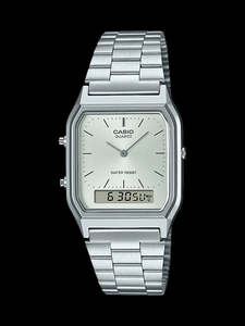 Casio Winter Sale 2025: Mens Casio Vintage Silver AQ230A-7A