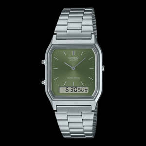Casio Winter Sale 2025: Mens Casio Vintage Duo Watch AQ230A-3A
