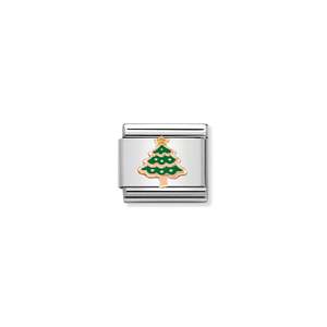 Childrens Jewellery: Nomination Composable link Xmas Tree 430203/05