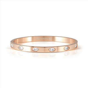 Jewellery Cubic Zirconia: Nomination Pretty Bangle 029518/043