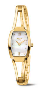 Ladies Boccia Titanium Gold Plated Watch 3262-04