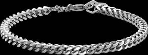 Mens Jewellery: Mens Rochet Stainless Steel Chain Bracelet