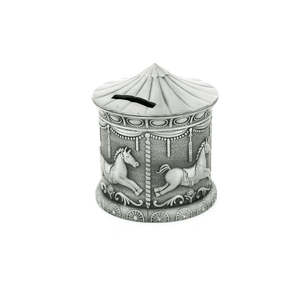 Childrens Jewellery: Pewter Carousel Money Box MT6296