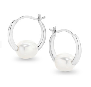 Silver Jewellery: Freya Hoops IP4304E