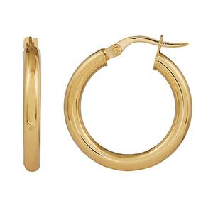 9ct Yellow Gold Hoop earrings