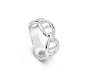Rings: Sterling Silver Chain Link Ring