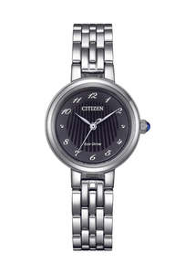 Watches: Ladies Stainless Steel Citizen Eco Drive EM0990-81E
