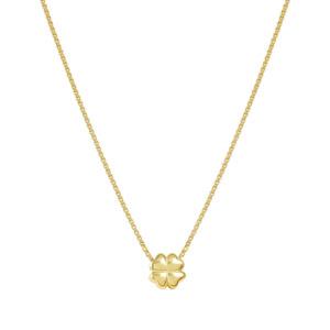Necklaces Pendants: Nomination Armonica Stainless Steel Yellow Gold Plated Flower Necklace 241304/003