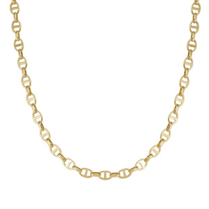 All Jewellery: Nomination Ecclettica Stainless Steel Yellow Gold Plated Navy Chain 134309/012