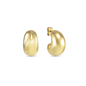 Nomination Ecclettica Earring 134314/012 Gold Small Moon Studs