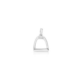 Sterling Silver Stirrup Pendant