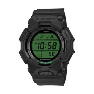 Watches: Mens Casio G-Shock - Electro Green - Black - GD010BEG-1D