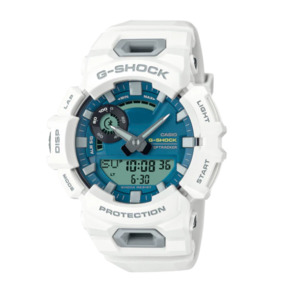 Watches: Mens White G-Shock Watch GBA900CB-7A