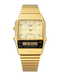 Mens Casio Vintage Duo Watch AQ800EG-9A