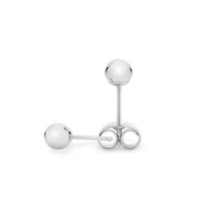 Sterling Silver 4mm Ball Stud earrings