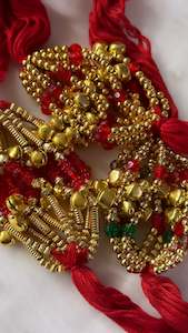 Haldi Or Maaiya Jewellery: Simple Wedding Gaana Bundles ( 3 designs )