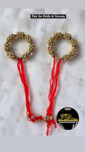 Pair of bride or groom Hand Gaane
