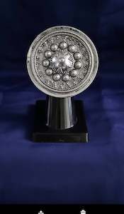 Oxidised ring in adjustable size